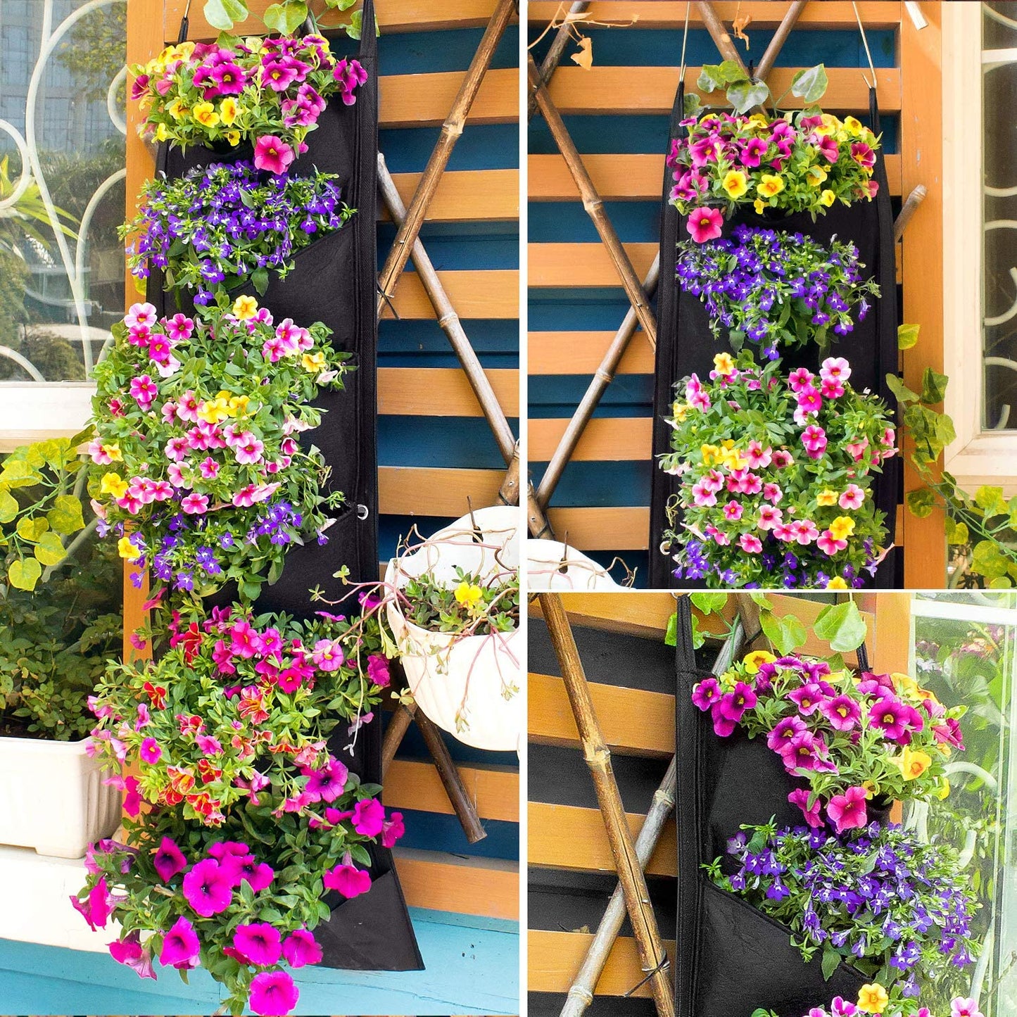 Vertical Hanging Garden Flower Pots AMSshop
