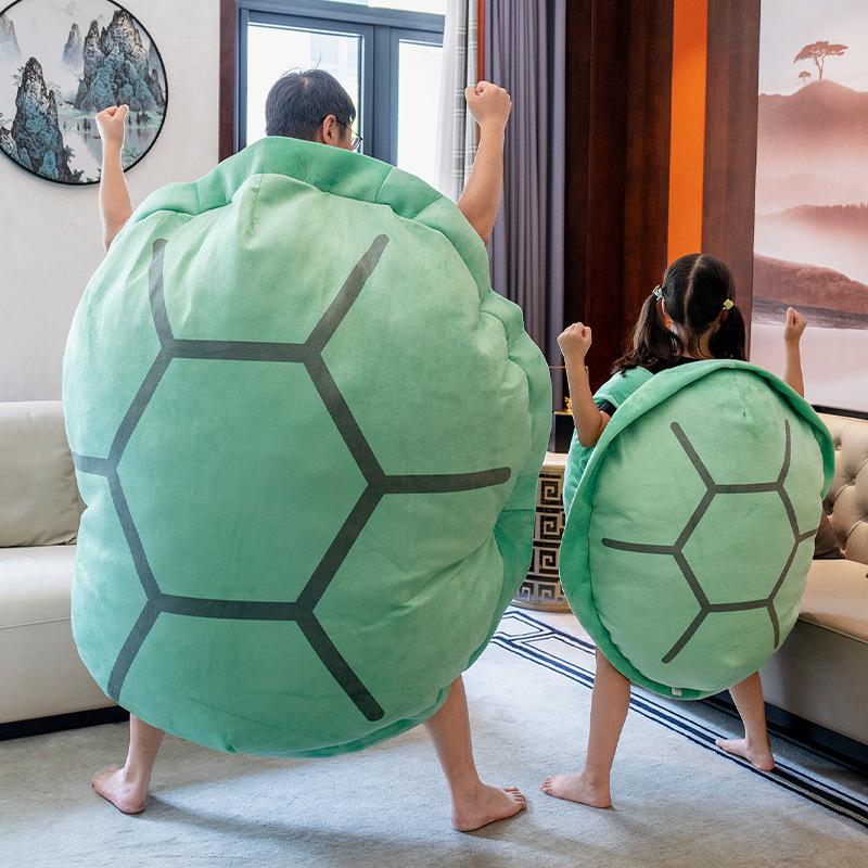 Green Wearable Turtle Shell Pillows AMSshop
