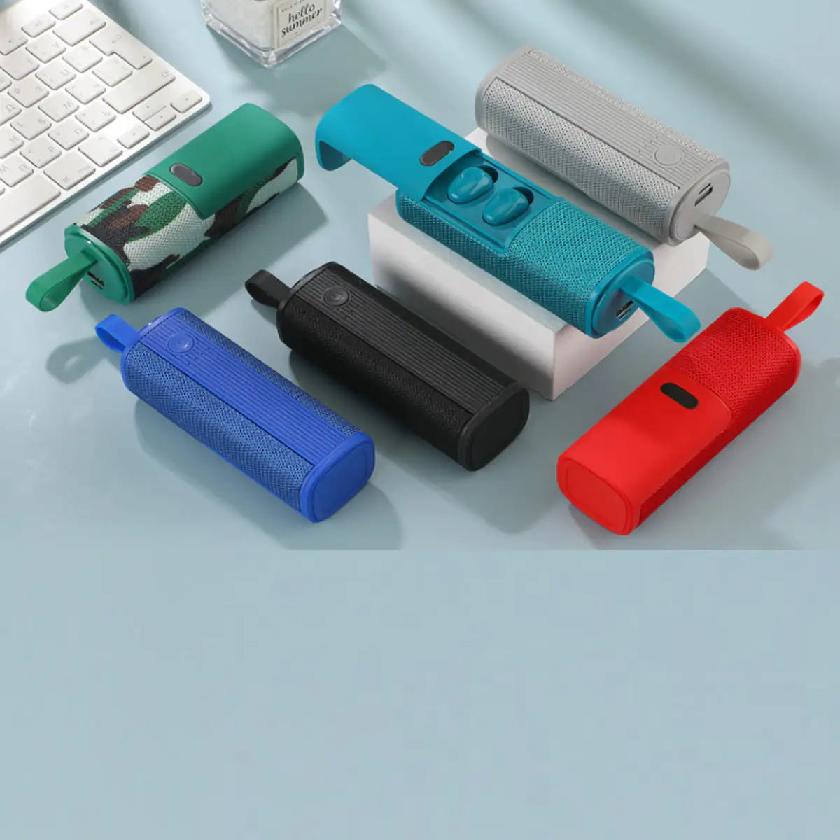Triple Win 3 IN 1 Compact Size Earphone, Speaker And Power Bank AMSshop