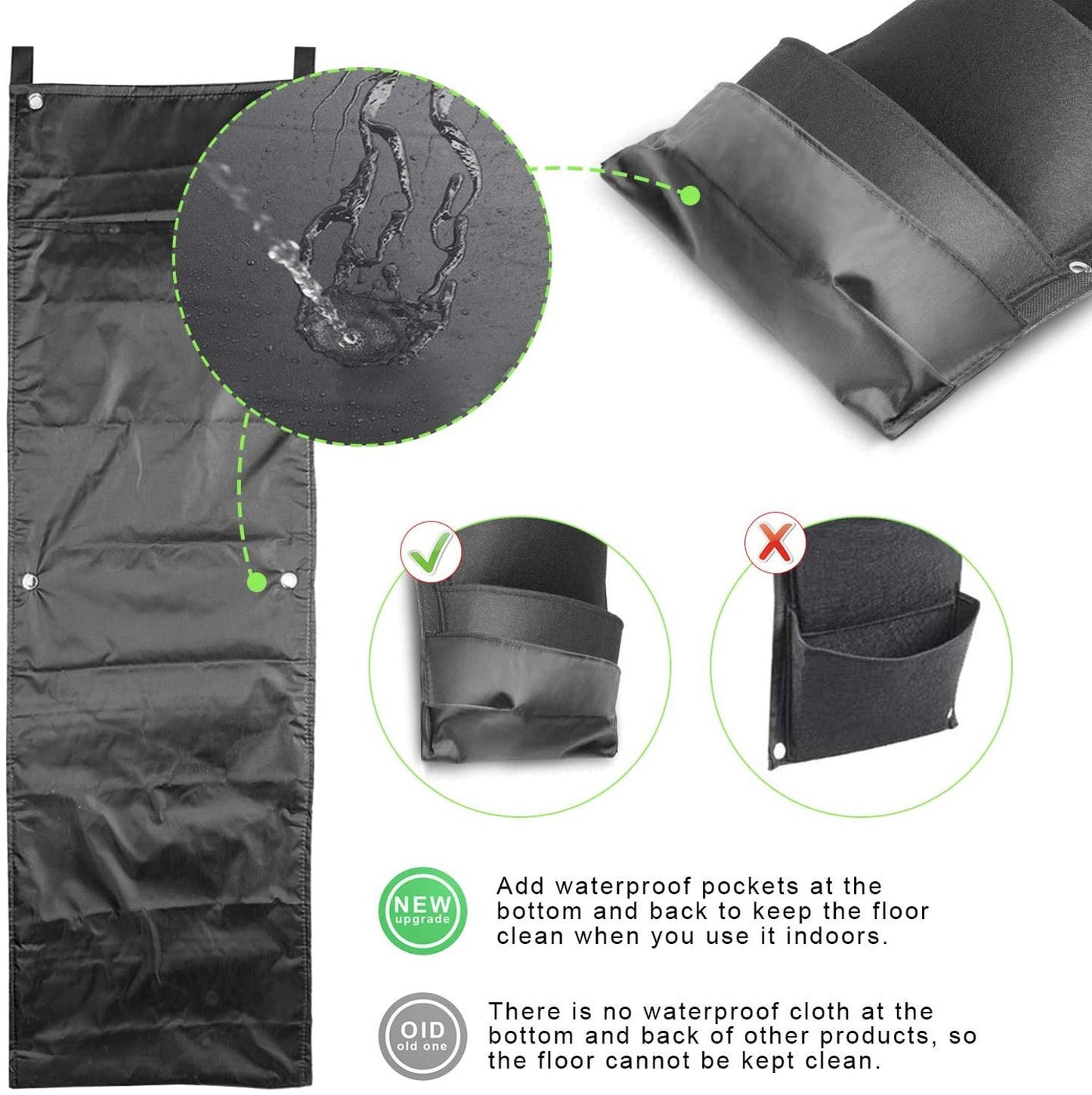 Vertical Hanging Garden Flower Pots AMSshop