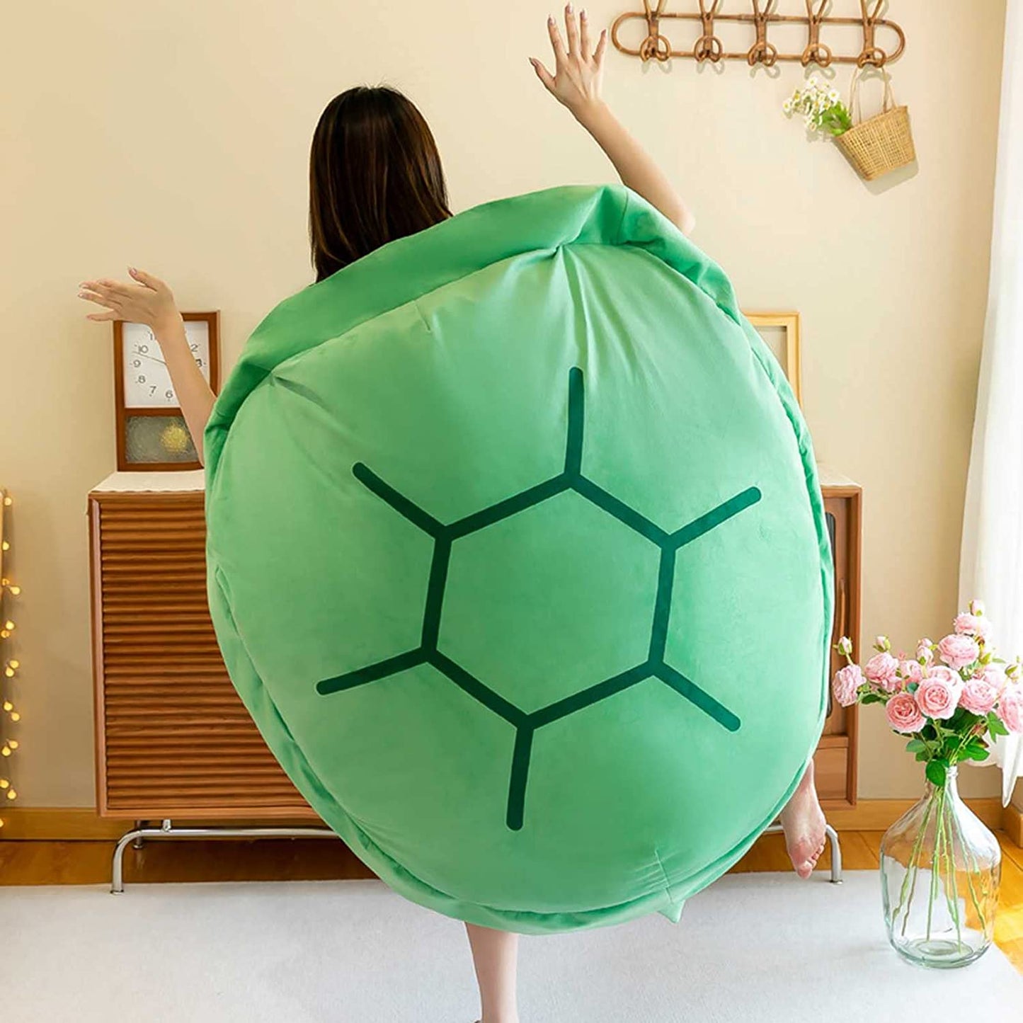 Green Wearable Turtle Shell Pillows AMSshop