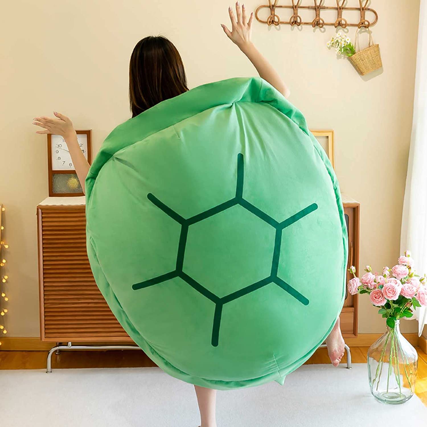 Green Wearable Turtle Shell Pillows AMSshop