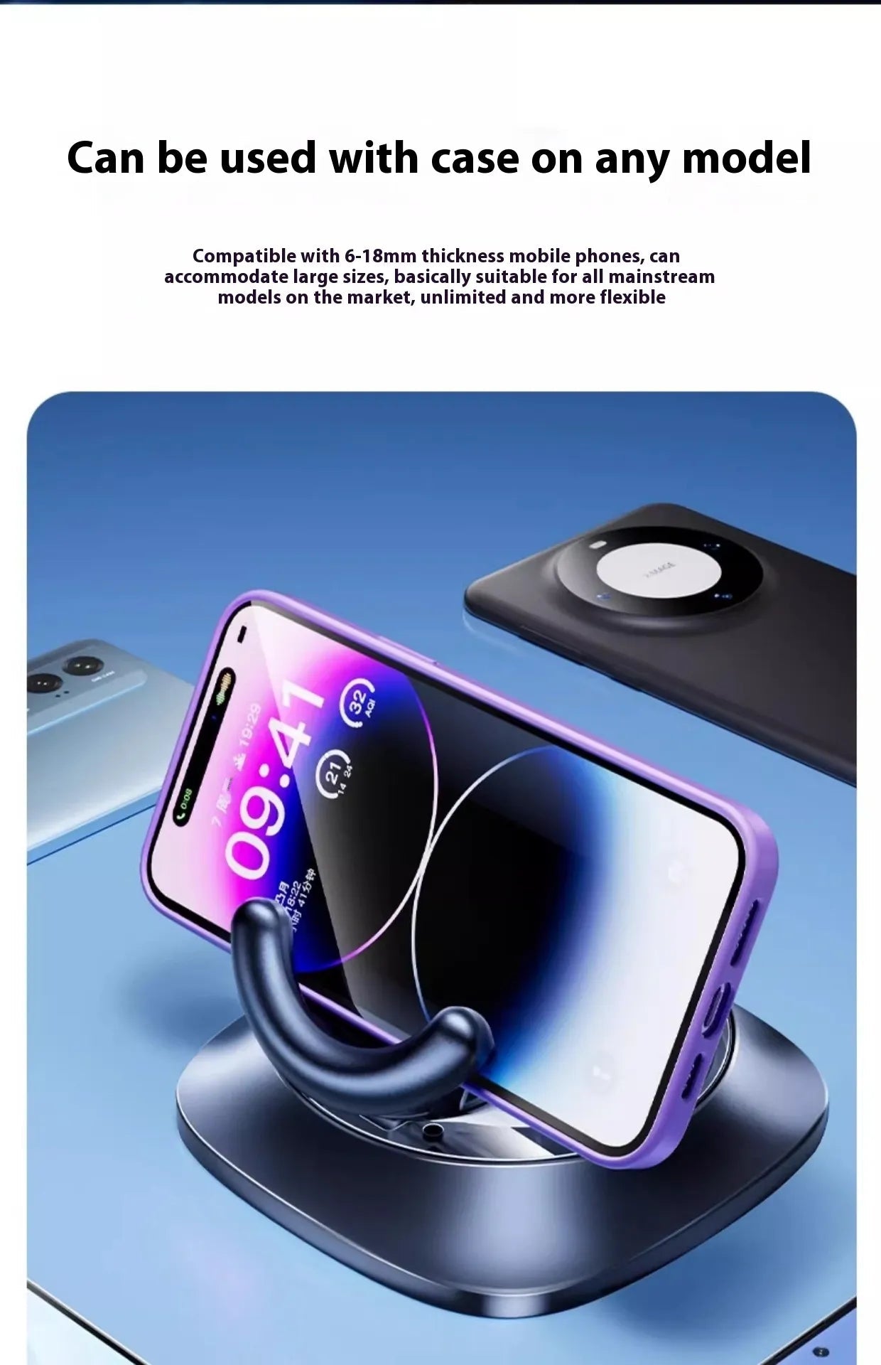 Adjustable Car Mount Magnetic Phone Holder AMSshop