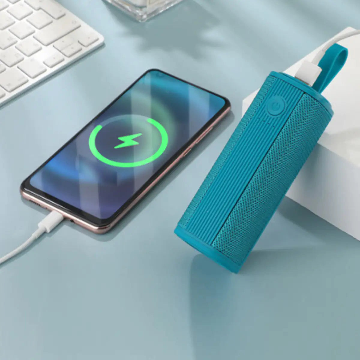 Triple Win 3 IN 1 Compact Size Earphone, Speaker And Power Bank AMSshop