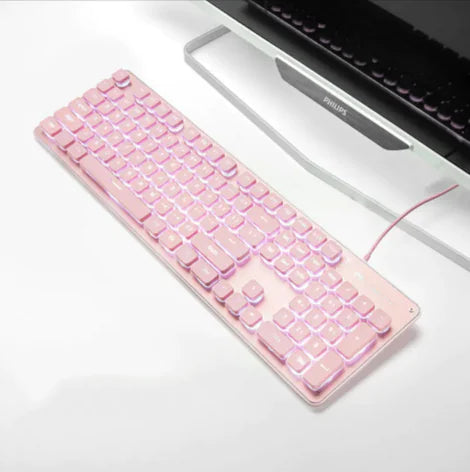 USB Wired Luminous Gaming Keyboard – Ideal for Home & Office Use AMSshop