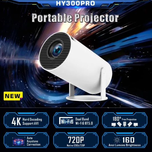 HY300 Pro Projector Home Theater AMSshop