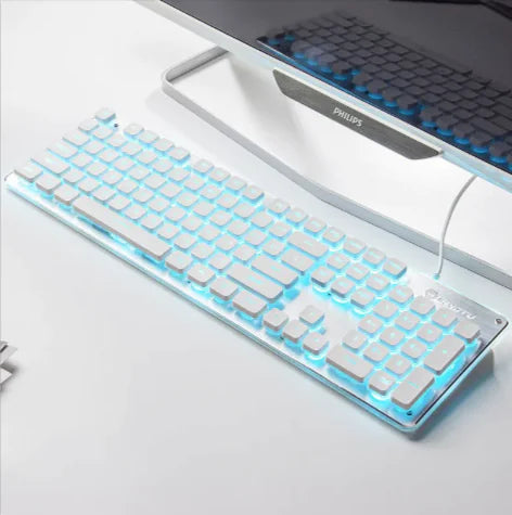 USB Wired Luminous Gaming Keyboard – Ideal for Home & Office Use AMSshop