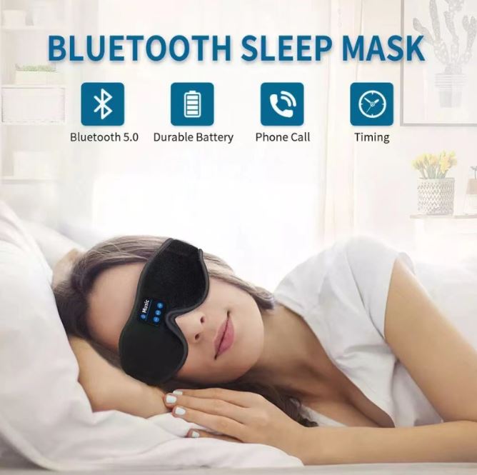 3D Eye Mask Bluetooth 50 Unlimited Music Stereo AMSshop