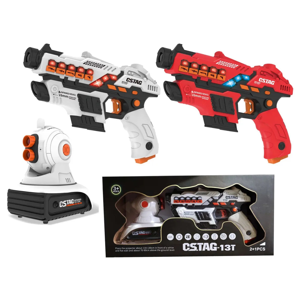 Real CS Weapon Equipment Multi-player Battle Infrared Laser Gun AMSshop