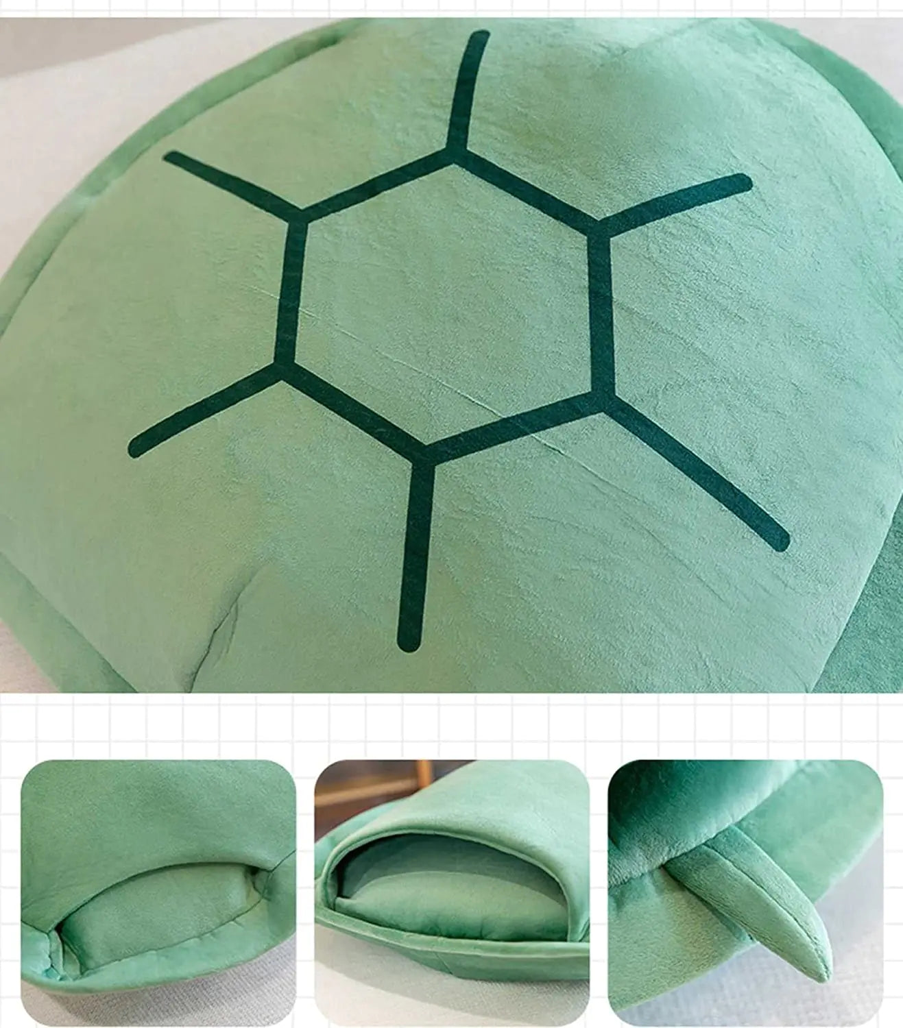 Green Wearable Turtle Shell Pillows AMSshop
