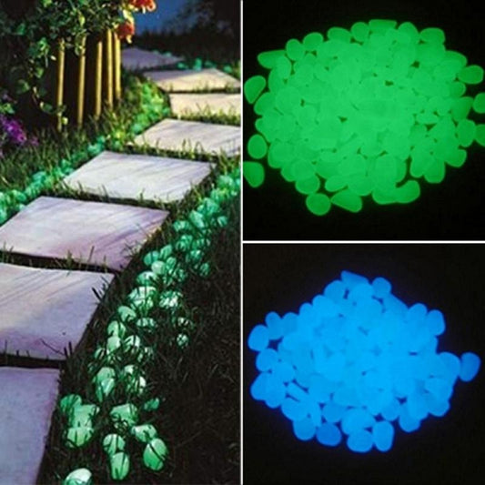 Glow in the Dark Garden Pebbles AMSshop