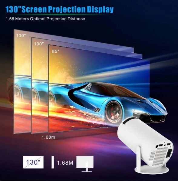HY300 Pro Projector Home Theater AMSshop