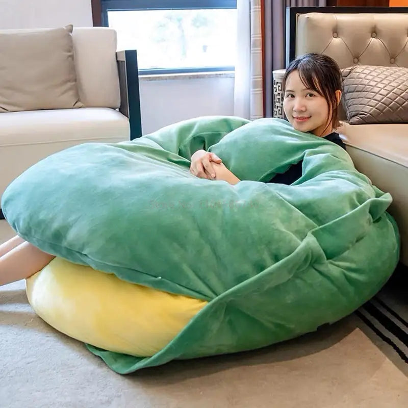 Green Wearable Turtle Shell Pillows AMSshop