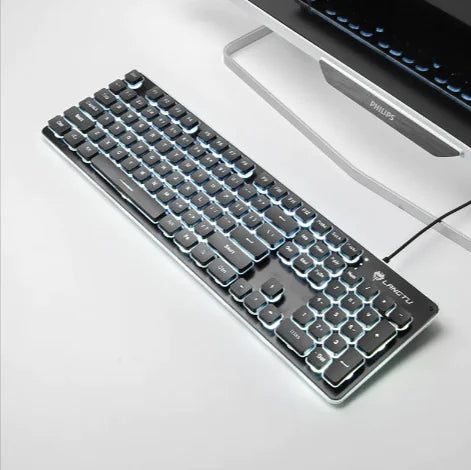 USB Wired Luminous Gaming Keyboard – Ideal for Home & Office Use AMSshop