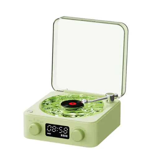 Bluetooth Retro Turntable Speaker with RGB Lights AMSshop