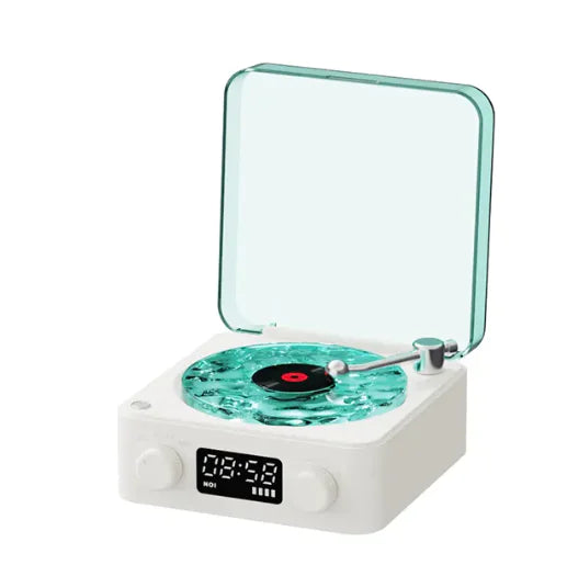 Bluetooth Retro Turntable Speaker with RGB Lights AMSshop