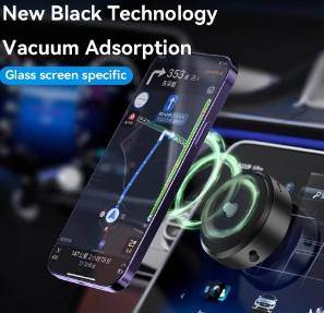 Mobile Phone Holder Double-Sided Car Mount Magnetic AMSshop