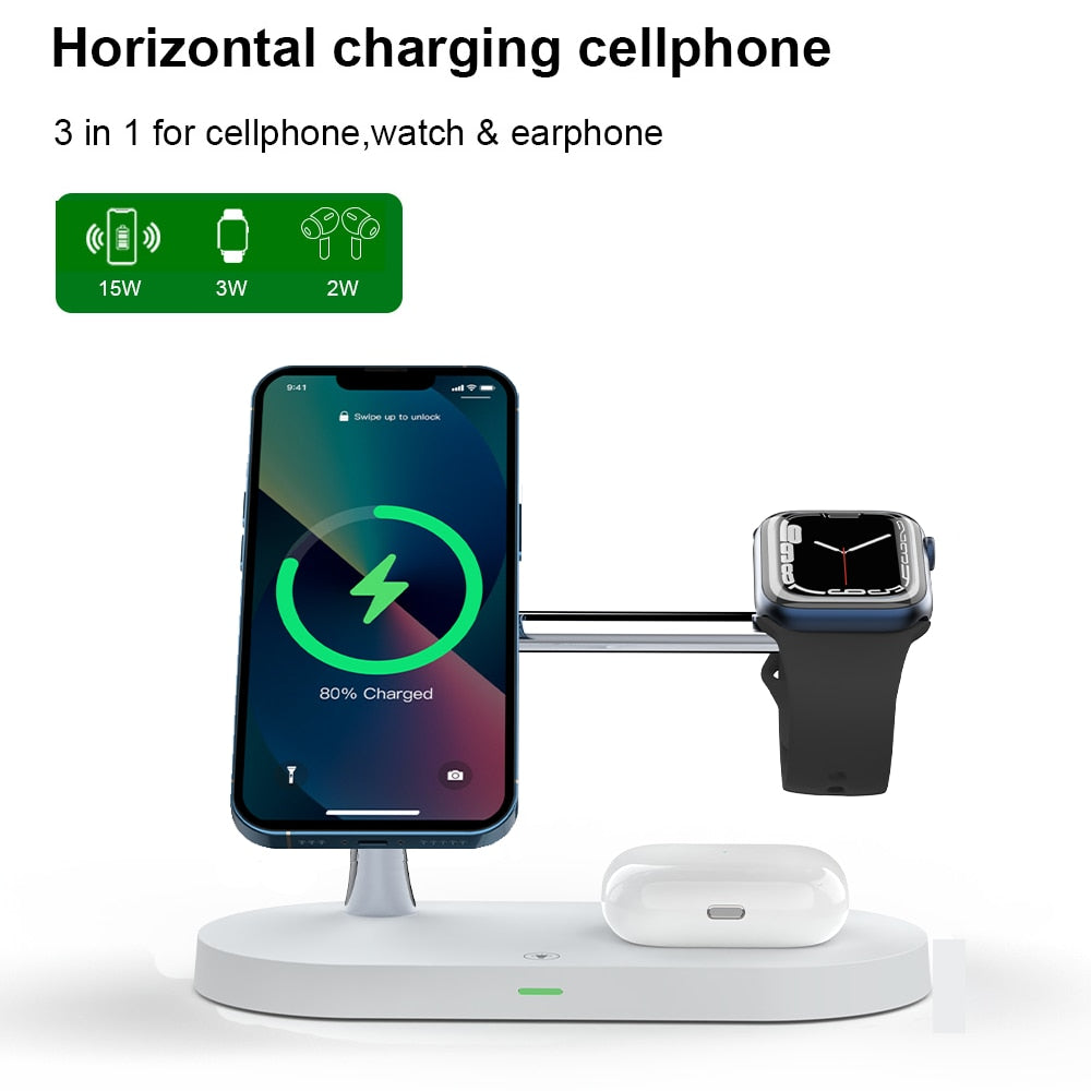 3-in-1 Wireless Magsafe Charger Stand AMSshop