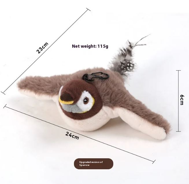 Flapping Bird Cat  Toy AMSshop