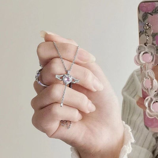 Heart Wings Necklace AMSshop