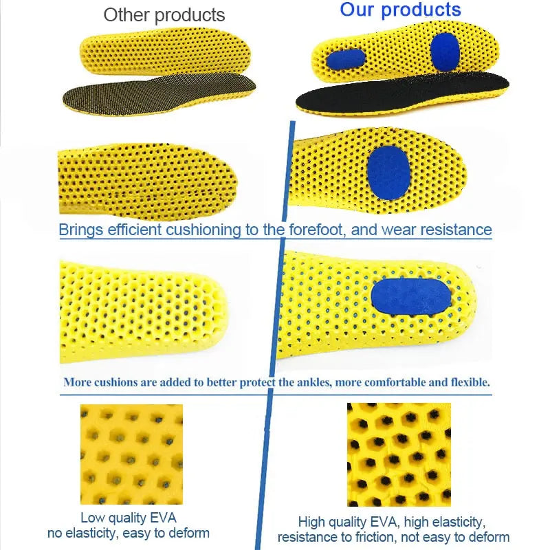 Memory Foam Insoles For Shoes AMSshop