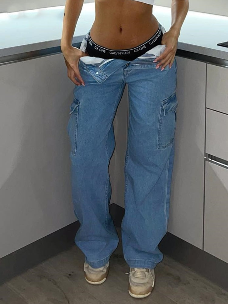 High Waist Cargo Pants Stylish AMSshop