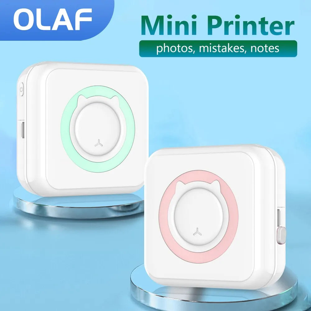 Mini Printer Portable Thermal Stickers AMSshop