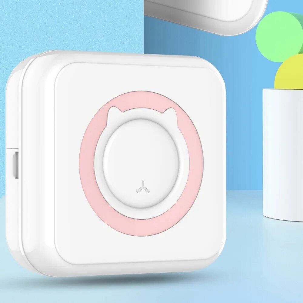Mini Printer Portable Thermal Stickers AMSshop