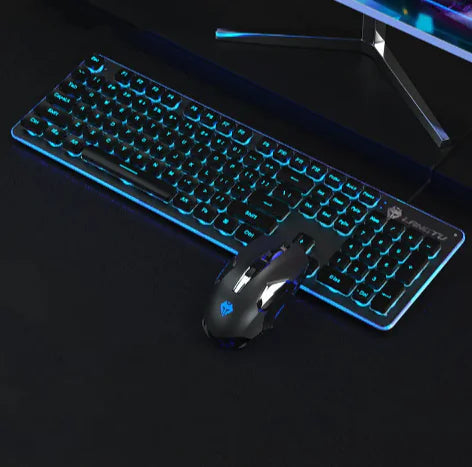USB Wired Luminous Gaming Keyboard – Ideal for Home & Office Use AMSshop