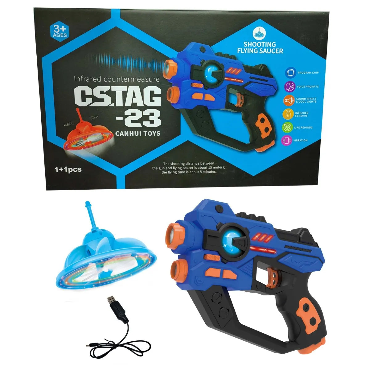 Real CS Weapon Equipment Multi-player Battle Infrared Laser Gun AMSshop