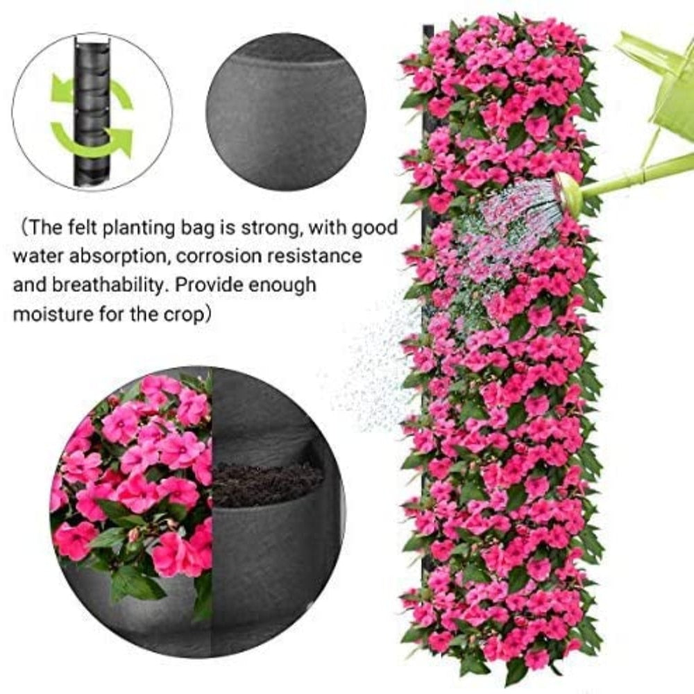 Vertical Hanging Garden Flower Pots AMSshop