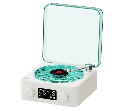 Bluetooth Retro Turntable Speaker with RGB Lights AMSshop